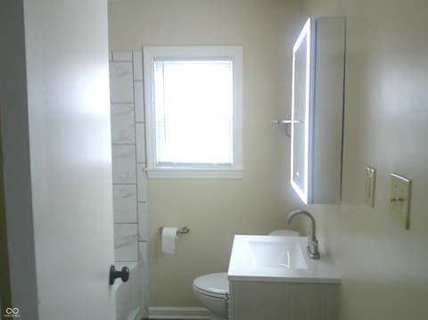 Bathroom at 5438 E 20th Street, Indianapolis, IN