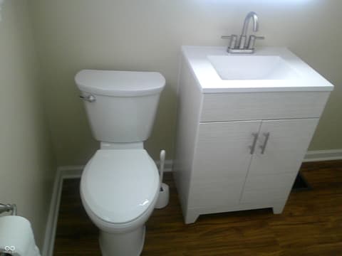 Bathroom at 5438 E 20th Street, Indianapolis, IN