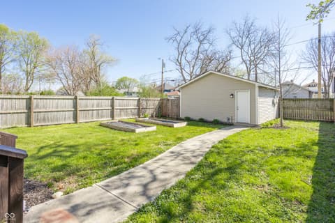 Yard at 2915 Guilford Avenue, Indianapolis, IN