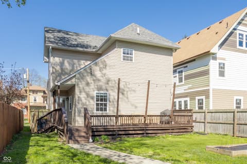 Backyard at 2915 Guilford Avenue, Indianapolis, IN