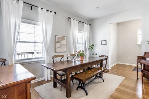 Dining room at 2915 Guilford Avenue, Indianapolis, IN