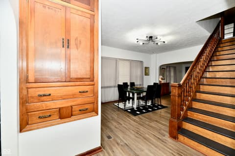 Dining room at 2455 Shelby Street, Indianapolis, IN