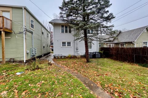 Backyard at 2455 Shelby Street, Indianapolis, IN