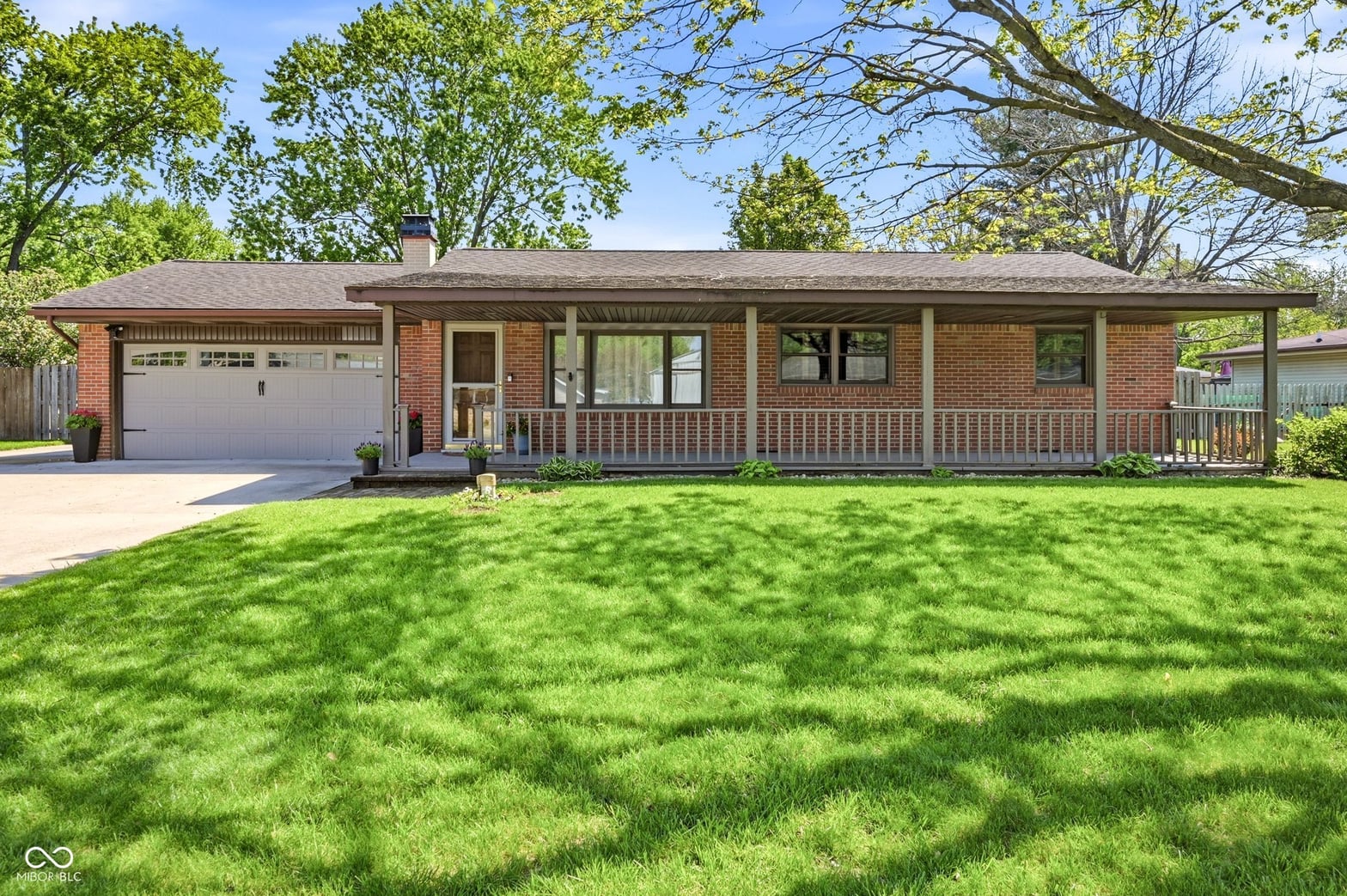 Front exterior at 6832 Sheridan Street, Anderson, IN