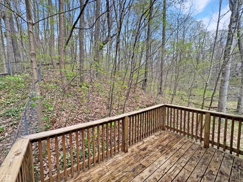 Outdoor living area at 4699 E Sunnyslope Drive, Martinsville, IN