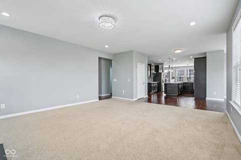 Living room at 14048 Lasino Run, Carmel, IN