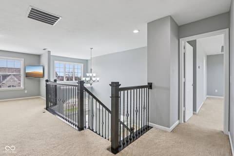 Hallway at 14048 Lasino Run, Carmel, IN
