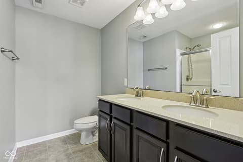 Bathroom at 14048 Lasino Run, Carmel, IN