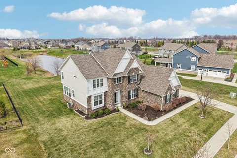 Aerial view at 14048 Lasino Run, Carmel, IN