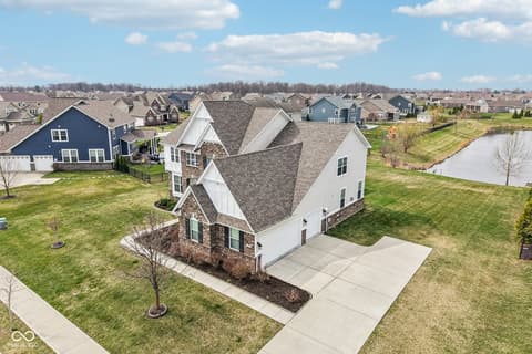 Aerial view at 14048 Lasino Run, Carmel, IN