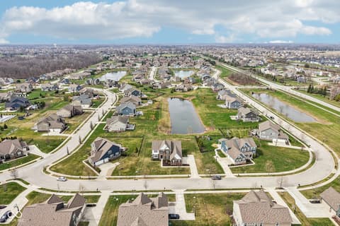 Aerial view at 14048 Lasino Run, Carmel, IN