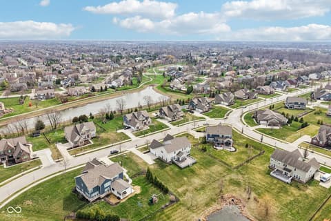 Aerial view at 14048 Lasino Run, Carmel, IN