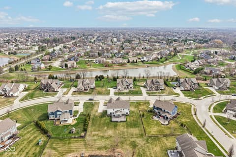 Aerial view at 14048 Lasino Run, Carmel, IN