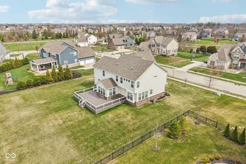 Aerial view at 14048 Lasino Run, Carmel, IN
