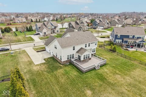 Aerial view at 14048 Lasino Run, Carmel, IN
