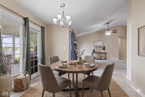 Breakfast Area — 40 Carolyn Drive, Seymour, IN