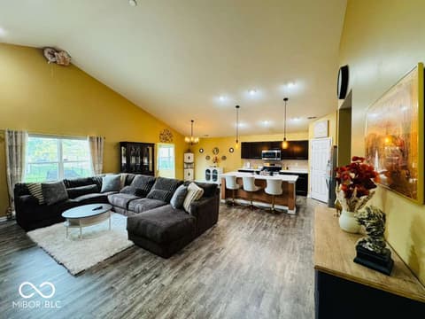 Living room at 4223 Abigail Way, Indianapolis, IN