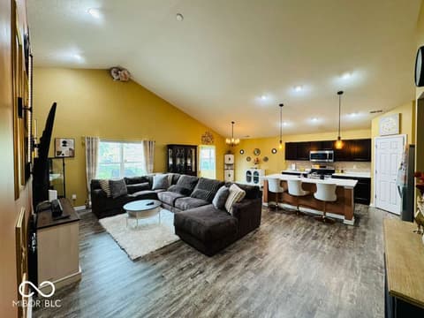 Living room at 4223 Abigail Way, Indianapolis, IN