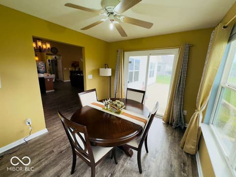 Dining room at 4223 Abigail Way, Indianapolis, IN