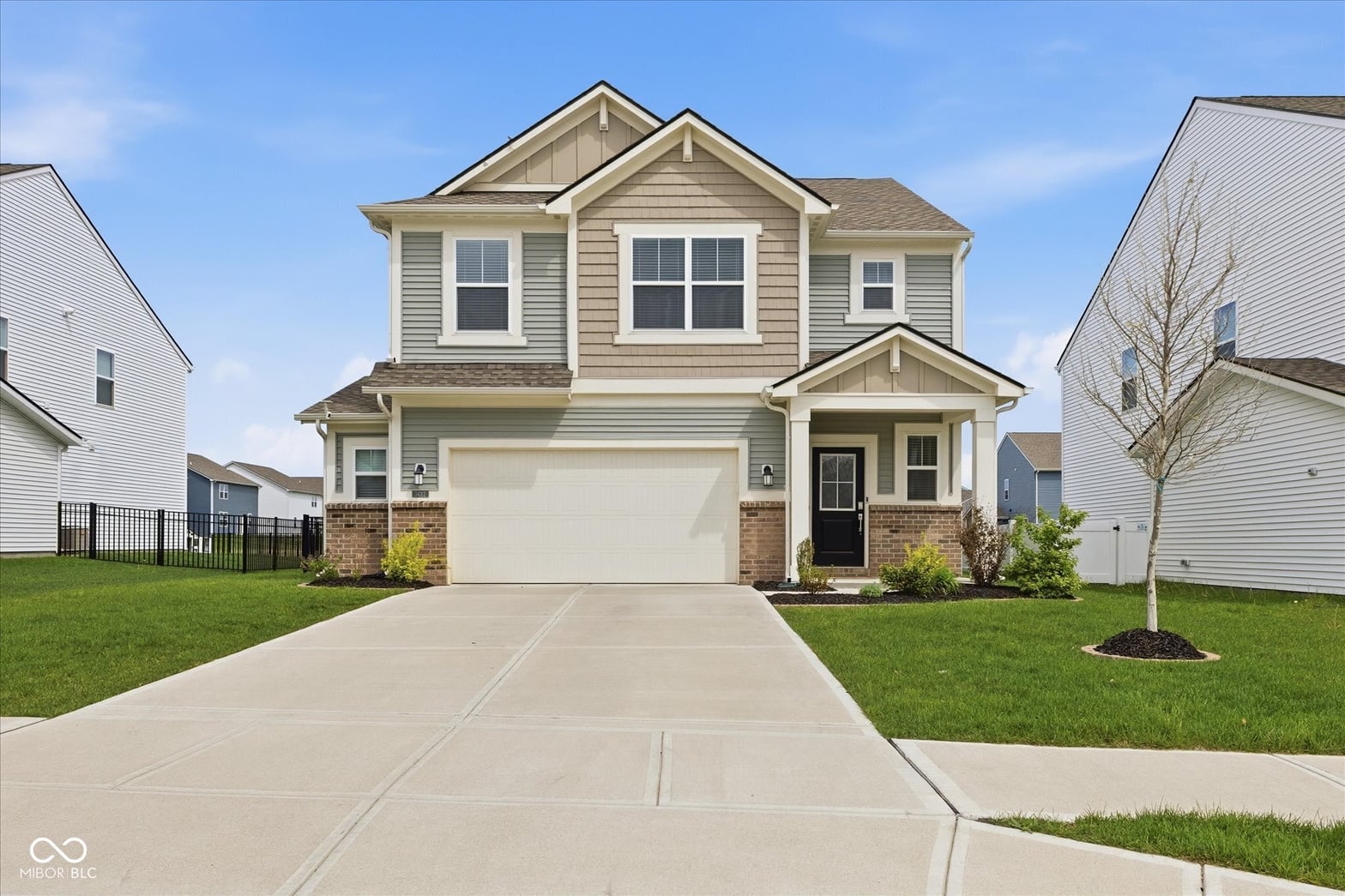 Front exterior at 3632 Wetherby Place, Danville, IN