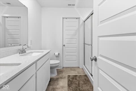 Bathroom at 3632 Wetherby Place, Danville, IN