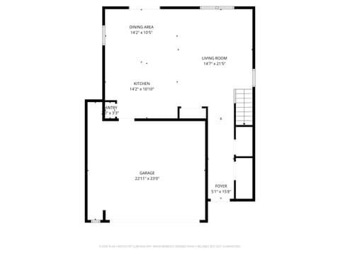 Floor Plan — 3632 Wetherby Place, Danville, IN