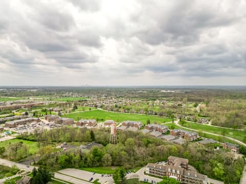 Aerial view at 9109 Rising Road, Indianapolis, IN