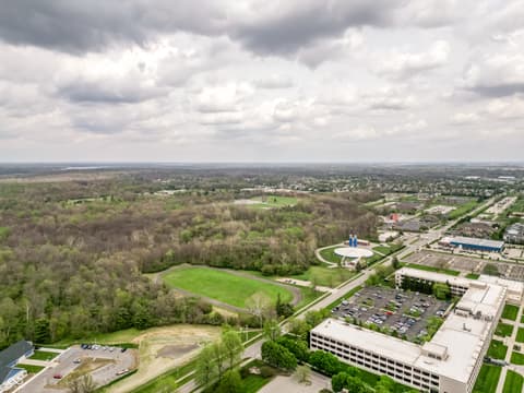 Aerial view at 9109 Rising Road, Indianapolis, IN