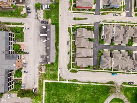 Aerial view at 9109 Rising Road, Indianapolis, IN