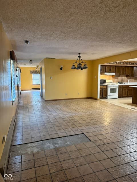 Family room at 2403 Eastwood Drive, Indianapolis, IN