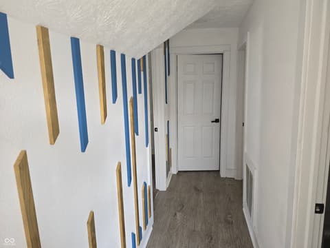 Hallway at 1549 Harlan Street, Indianapolis, IN