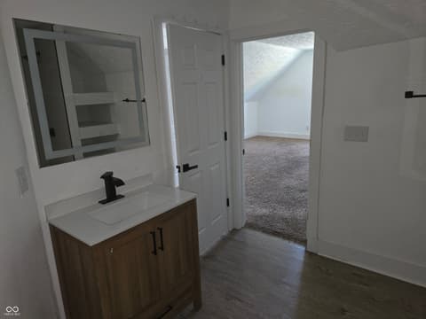 Bathroom at 1549 Harlan Street, Indianapolis, IN