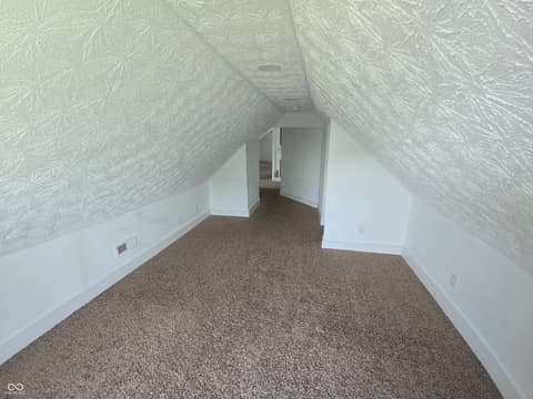 Primary bedroom at 1549 Harlan Street, Indianapolis, IN