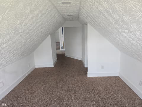 Primary bedroom at 1549 Harlan Street, Indianapolis, IN