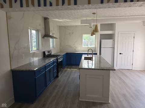 Kitchen at 1549 Harlan Street, Indianapolis, IN