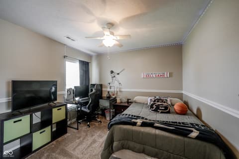 Bedroom at 12752 Broncos Drive, Fishers, IN