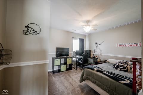 Bedroom at 12752 Broncos Drive, Fishers, IN