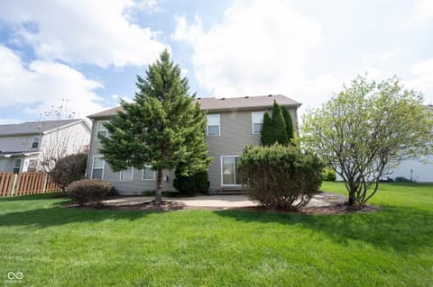 Backyard at 12752 Broncos Drive, Fishers, IN