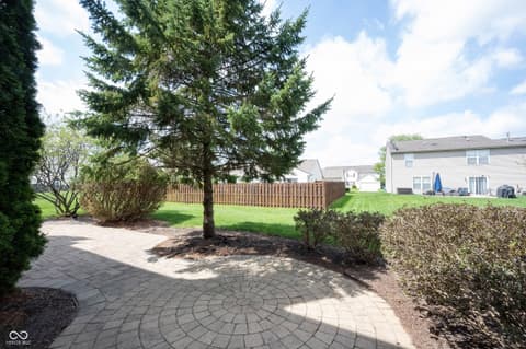 Outdoor living area at 12752 Broncos Drive, Fishers, IN