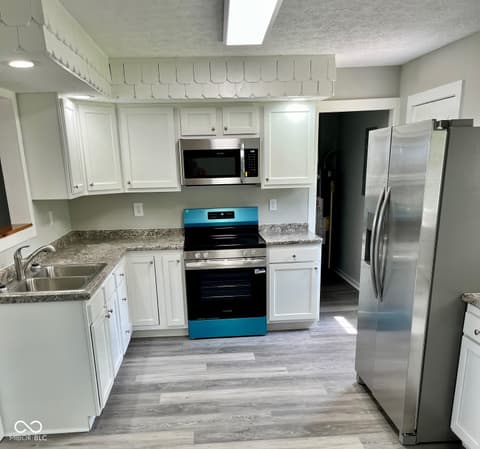 Kitchen at 157 Hauser Drive, Hope, IN