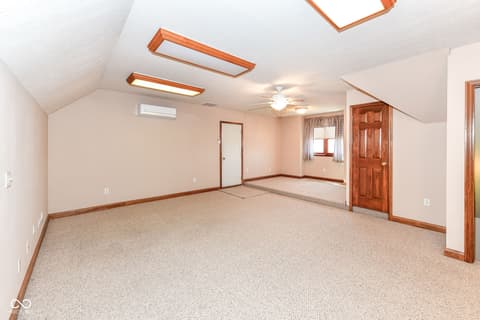 Bonus room at 3801 S Cedar Creek Lane, New Palestine, IN