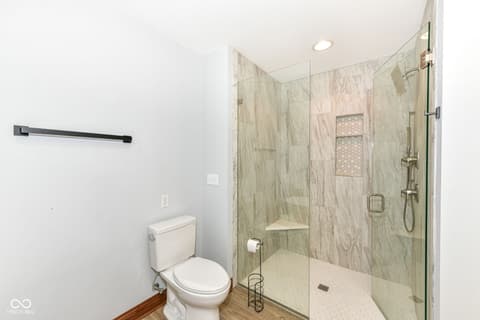 Bathroom at 3801 S Cedar Creek Lane, New Palestine, IN
