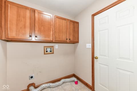 Laundry room at 3801 S Cedar Creek Lane, New Palestine, IN