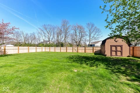 Yard at 3801 S Cedar Creek Lane, New Palestine, IN