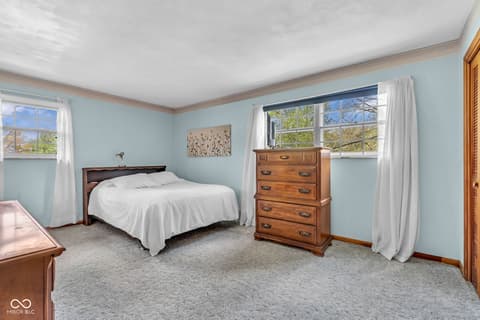 Bedroom at 2174 W Old Waynetown Road, Crawfordsville, IN