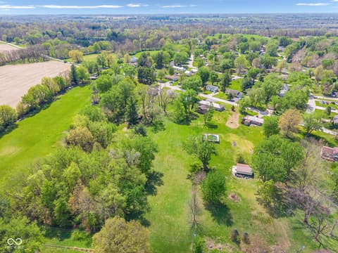 Aerial view at 2174 W Old Waynetown Road, Crawfordsville, IN