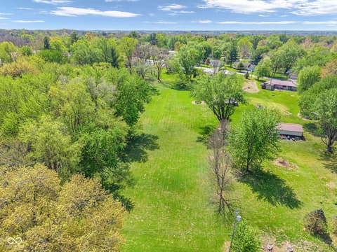 Aerial view at 2174 W Old Waynetown Road, Crawfordsville, IN