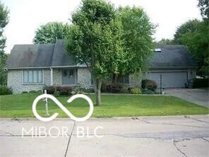 Front exterior at 5225 Lava Lane, Indianapolis, IN