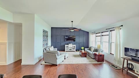 Living room at 4154 Basswood Drive, Danville, IN