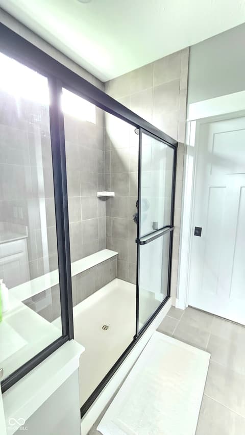 Primary bathroom at 4154 Basswood Drive, Danville, IN